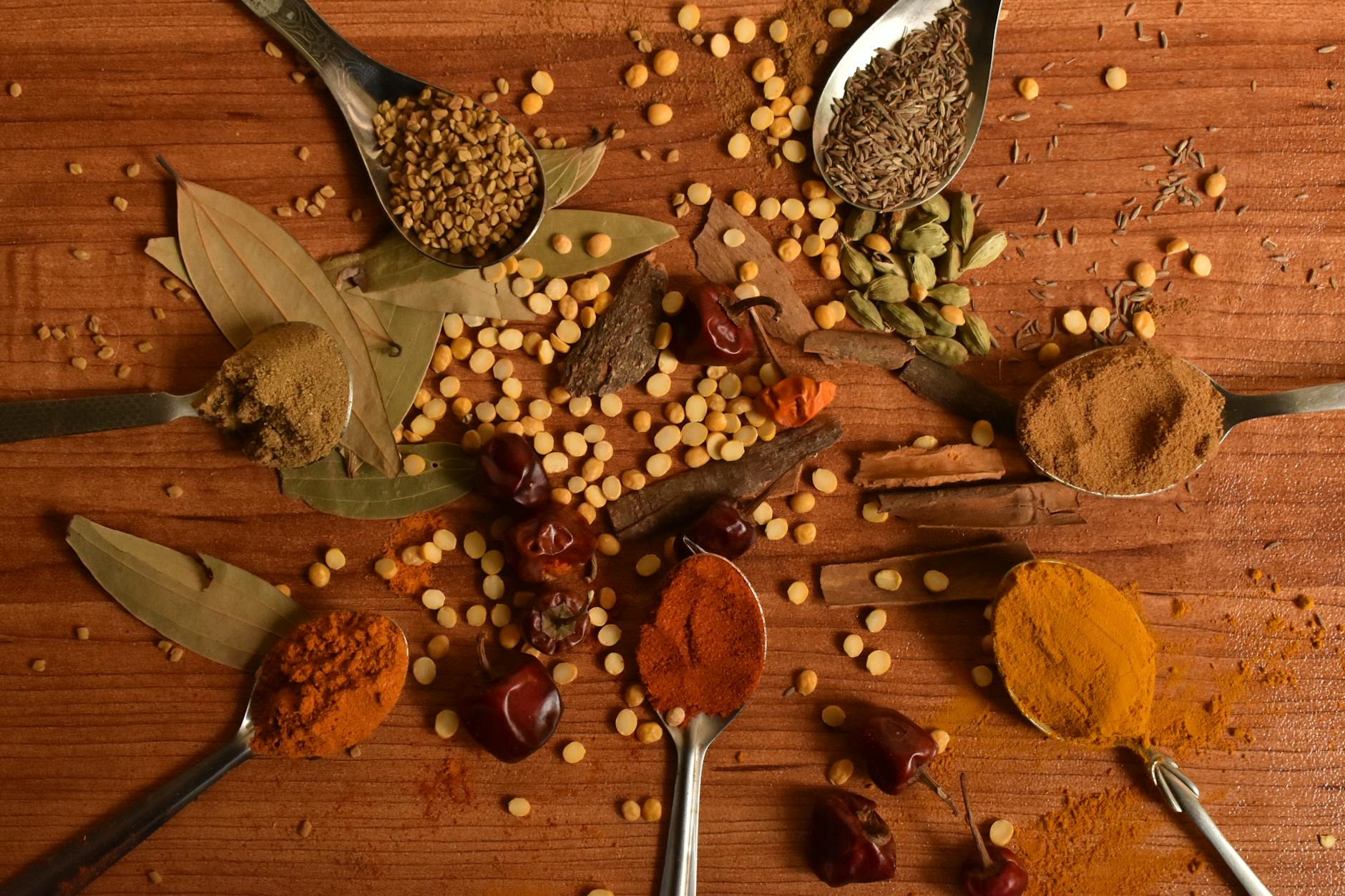 Guia das Especiarias Indianas para a Cozinha Vegana